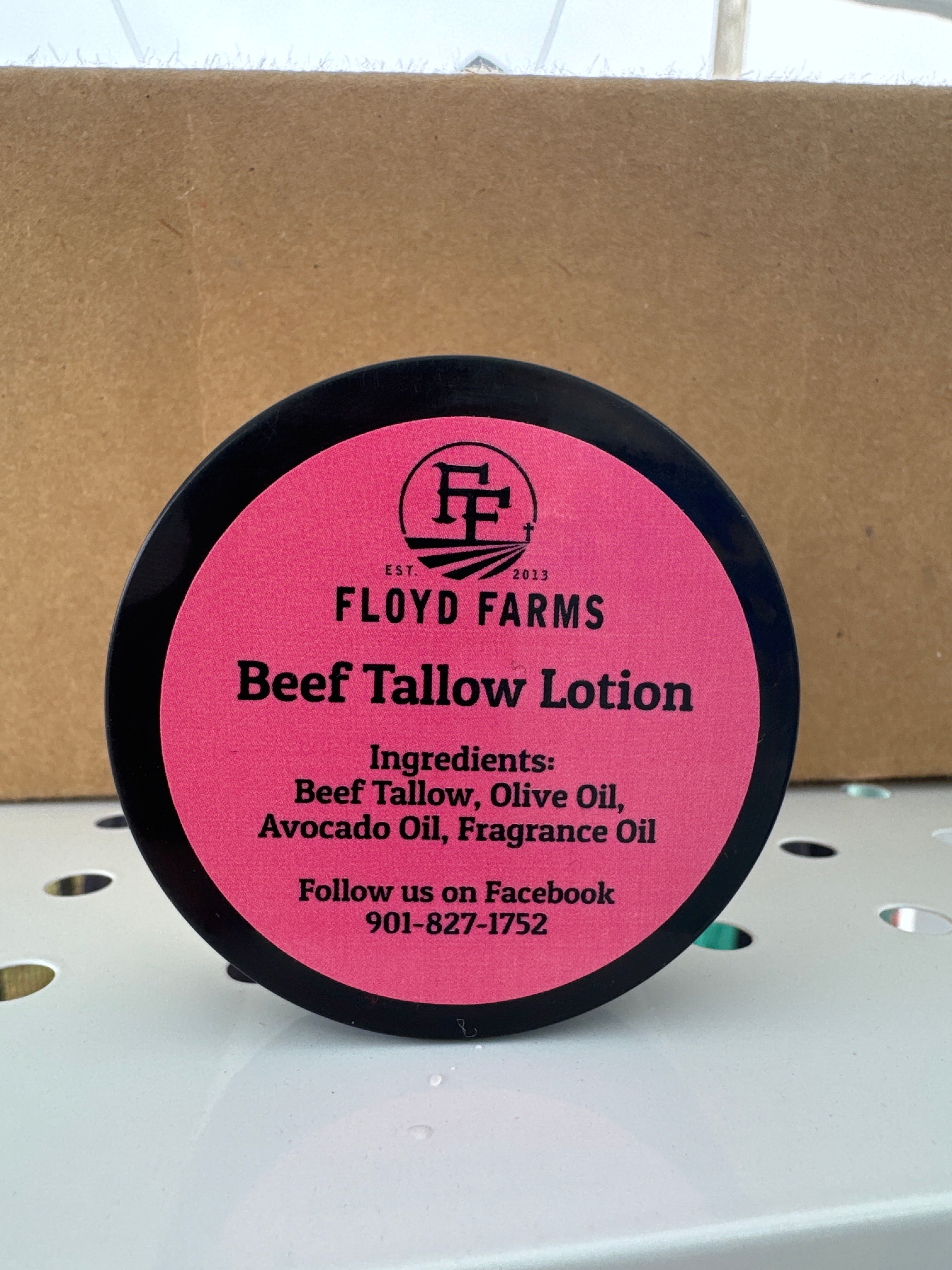 Whipped Beef Tallow Lotion