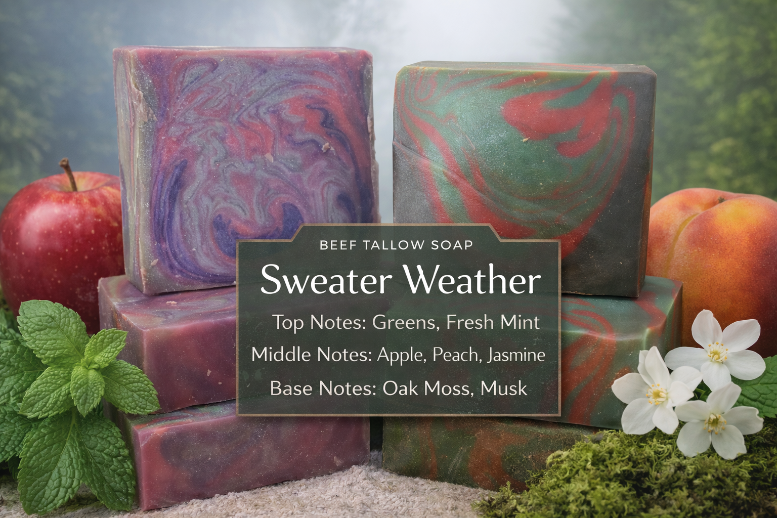 Sweater Weather Beef Tallow Soap